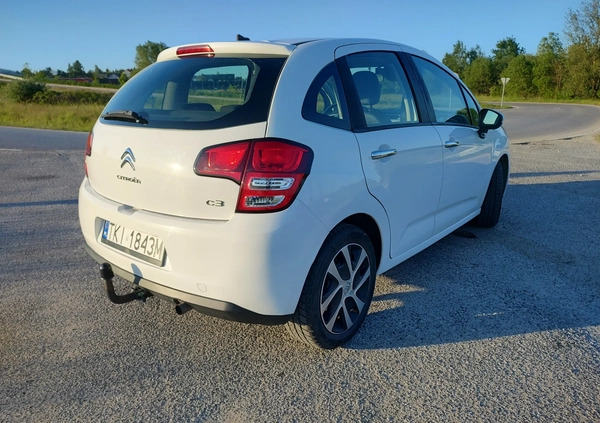 Citroen C3 cena 19500 przebieg: 149407, rok produkcji 2012 z Kielce małe 92